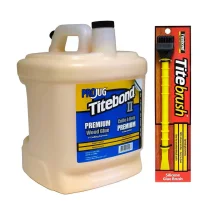 Kit Cola para Madeira II Premium 814Kg e Pincel de Silicone Titebrush