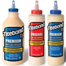 Kit Cola para Madeira Original e II Premium 473ml e II Premium 946ml Titebond