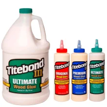 Kit Cola para Madeira Original e Premium Ultimate 473ml e Ultimate 41Kg Titebond