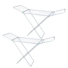 Kit com 2 Varais de Chão com Abas Slim 006105 Mor