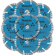 Kit Combo 10 Discos Diamantado para Concreto e Granito D-42581 Makita