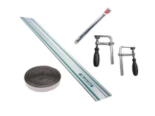 Kit Conector Trilho e 2Trilhos 14m e 1Cj Sargento e 1BorrachaReposição 14m 10m