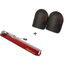 Kit Cortador de Piso 75cm TEC 75 e Joelheira em EVA para Assentamento