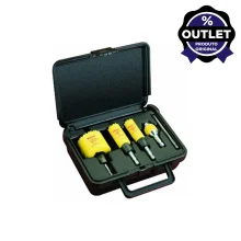 Kit de Serras Copo para Instalação de Fechadura KAV1093 Starrett Outlet