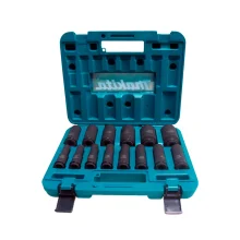Kit de Soquetes de Impacto com Encaixe 1/2 – E-16586 – Makita