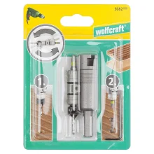 Kit Escareador com Bit e Suporte Encaixe rápido Flipbit 4 peç 308200 Wolfcraft
