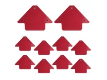 Kit Esquadro Magnético 12 Kg NKF 10 peç