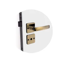 Kit Fechadura Pali Reta Antique ROS25 Banheiro e Externa e 2 Internas Soprano