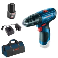 Kit Furadeira de Impacto à Bateria GSB 120-LI e Bolsa de Transporte Bosch