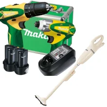 Kit Furadeira e Parafusadeira HP330DBR/TD090DBR DK1493BR Makita e Aspirador