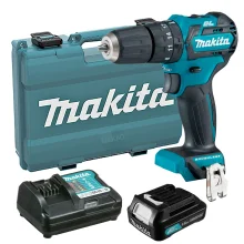 Kit Furadeira Parafusadeira HP332DZ Makita e Bateria 12V e Carregador e Maleta