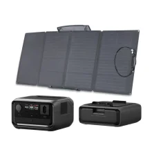 Kit Gerador de Energia River 3 Plus e Bateria 572Wh e Painel Solar 160W EcoFlow