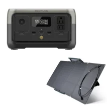 Kit Gerador River 2 e Painel Solar 110W Portátil EcoFlow