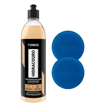 Kit Hidratante de Couro Diamond 2009010 Vonixx e 2 Aplicadores de Espuma