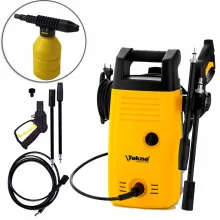 Kit Hidrolavadora de Alta Pressão HLX110VC e Porta Detergente e Shampoo Tekna