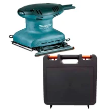 Kit Lixadeira Orbital M9200G Makita e Maleta para Ferramentas