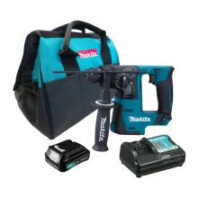 KIt Martelete Rotativo 14mm HR140DZ Makita e Bateria 12V e Carregador e Bolsa