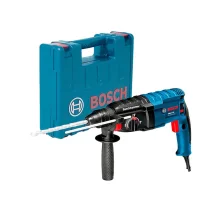 Kit Martelete Rotativo GBH 2 24-D Bosch e Ponteira e Talhadeira e Acessórios
