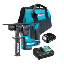 KIt Martelete Rotativo HR166DZ Makita e Bateria 12V 1.5Ah e Carregador e Bolsa