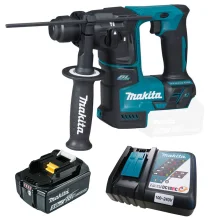Kit Martelete Rotativo Rompedor à Bateria DHR171Z Makita e Bateria e Carregador