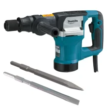 Kit Martelo Demolidor M8600B Makita e Ponteira 17X280mm e Talhadeira 19X280mm