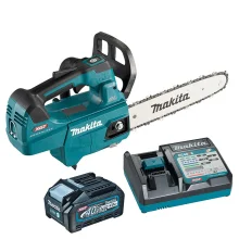 Kit Motosserra 30cm à Bateria UC003GZ Makita e Bateria 40V 4.0Ah e Carregador