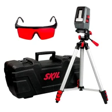 Kit Nível a Laser Linha e Tripé F0150516BC Skil e Óculos de Visualização a Laser