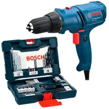 Kit Parafusadeira e Furadeira 400W GSR 7-14 Bosch e Maleta de Acessórios VLine
