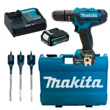 Kit Parafusadeira e Furadeira de Impacto e Maleta HP331DSAE Makita e 3 Brocas