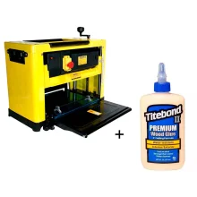 Kit Plaina Desengrossadeira PDL-1300 Lynus e Cola para Madeira II Premium 237ml