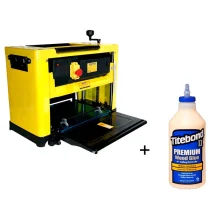 Kit Plaina Desengrossadeira PDL-1300 Lynus e Cola para Madeira II Premium 946ml