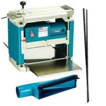 Kit Plaina Desengrosso 2012NB Makita e Faca para Desengrosso e Coletor de Pó