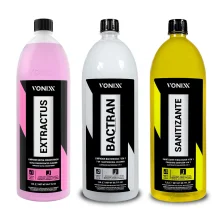 Kit Produto para Extratora Bactran 2011047 Vonixx e Sanitizante 4x1 e Extractus