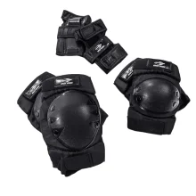 Kit Proteção Mormaii Preto para Skate e Patins 497700 Belfix