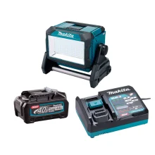 Kit Refletor 96 Leds à Bateria 40Vmax ML009G Makita e Bateria 4.0Ah e Carregador