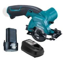 Kit Serra Circular à Bateria 12V HS300DZ Makita e Bateria BL1014 e Carregador