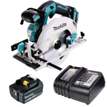 Kit Serra Circular à Bateria 18V DHS680Z Makita e Bateria 18V e Carregador