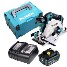 Kit Serra Circular à Bateria DHS680Z Makita e Bateria 18V e Carregador e Maleta