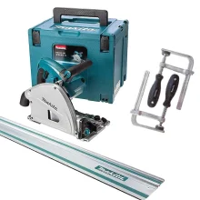 Kit Serra Circular com Maleta SP6000J Makita e 1 Trilho 3 Metros e 2 Sargentos