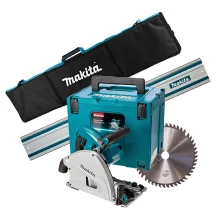 Kit Serra Circular de Trilho SP6000J Makita e Trilho 1M e Bolsa para Trilho