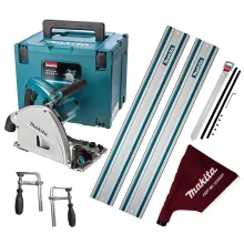 Kit Serra Circular SP6000J Makita e 2Trilhos 1m e Conector e 2Sargentos Coletor