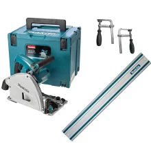 Kit Serra Circular SP6000J Makita e Trilho 1.5 metros e 2 Sargentos