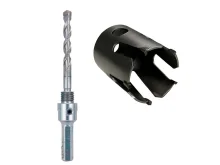 Kit Serra Copo TCT 59mm D-61488 e Adaptador com Broca 8X100mm D-50376 Makita