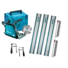 Kit Serra Fresadora de Alumínio CA5000XJ Makita 3Trilhos1M 2Conectores 2Sargentos