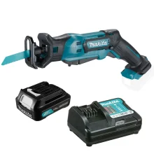 Kit Serra Sabre à Bateria 12V JR103DZ Makita e Bateria 12V 1.5Ah e Carregador