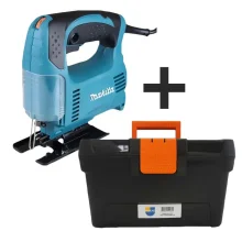 Kit Serra Tico Tico 450 Watts 4327 Makita e Caixa de Ferramentas 16 Pol