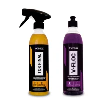 Kit Shampoo Automotivo Concentrado 2011069 e Tok Final Cera Líquida Carnaúba