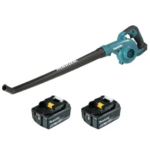 Kit Soprador à Bateria 18V DUB186Z Makita e 2 Baterias Íons de Lítio 18V