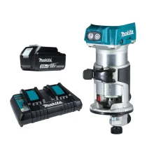 Kit Tupia à Bateria 18V DRT50Z Makita e Bateria 18V 3.0Ah e Carregador