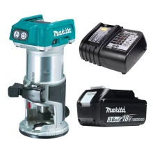 Kit Tupia à Bateria DRT50Z Makita e Bateria 18V 3.0Ah e Carregador DC18SD